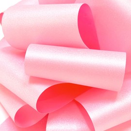 12" Large Gift Bow,1pcs Glitter Big Gift Bow Big Bow for Bike Bow for Present Bow for Large appliances,Bikes,Table Decorations and Party Events Decoration (Pink)