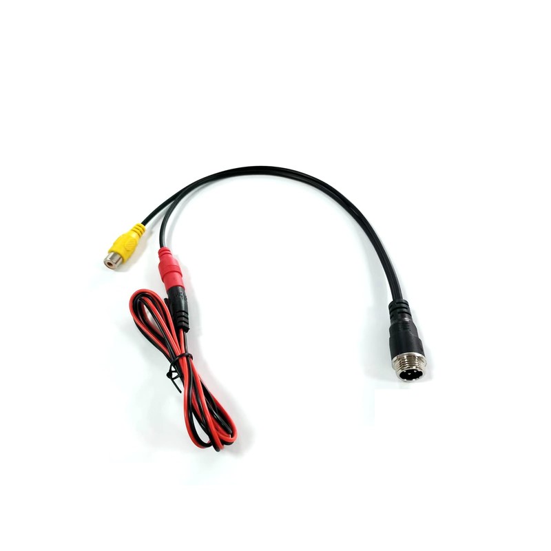 VOJKOREL RCA Video Cable 4Pin to RCA Adapter 4Pin Male