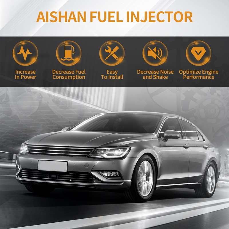 AISHAN 2PCS Fuel Injectors 4 Holes Compatible with Polaris General