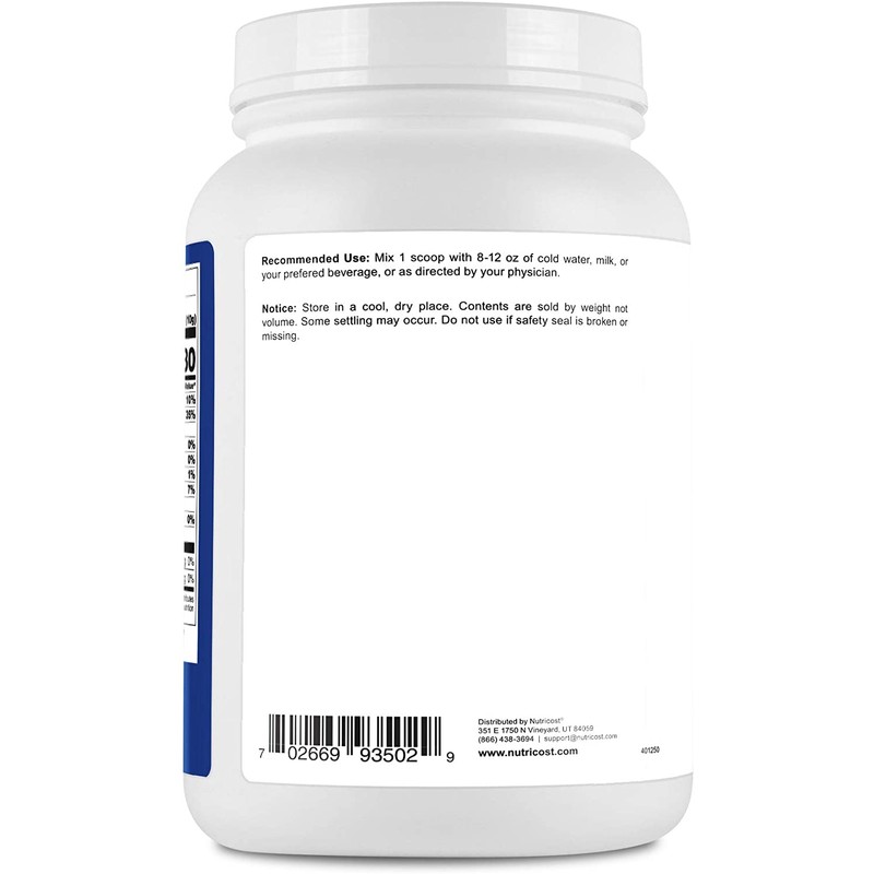 Nutricost Coconut Oil Powder 2 LBS (90 Servings) - Non-GMO
