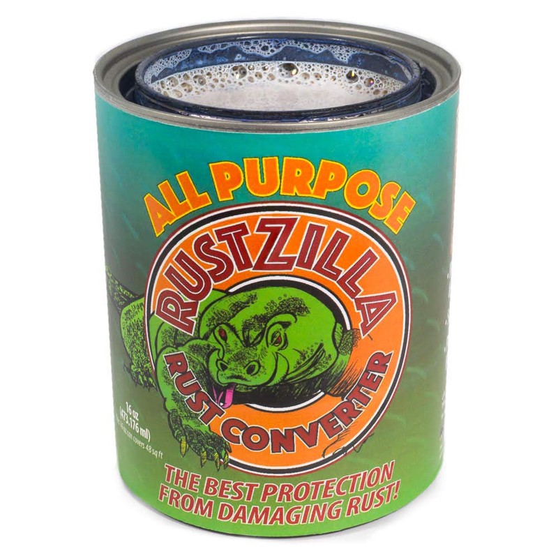 RUSTZILLA RUST CONVERTER and Rust Remover, RZAP-4622 Professional Strength for