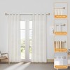 Nickel Curtain Rods for Windows 72 to 144 Inches(6-12ft),1 inch