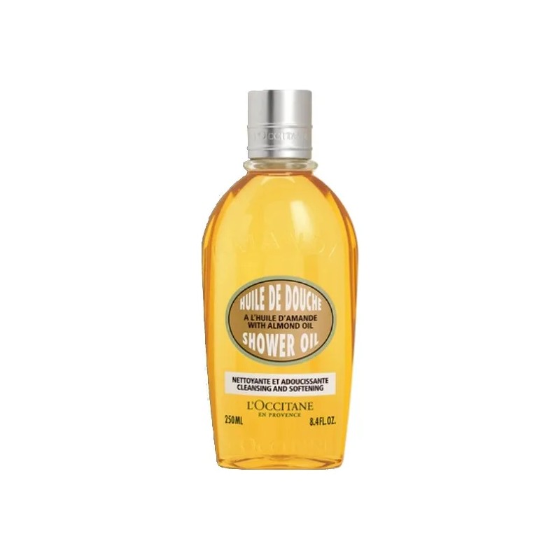 Aceite de Ducha L'Occitane Almendras 250mL Vegano Sin Parabenos Cruelty