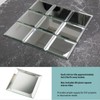 Soulscrafts 80 Pcs Beveled Mirror Tile, 3x3 Inch Mirror Square