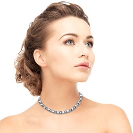 YINOX Classic Pure Titanium Magnetic Necklace, The Magnet Is Fixed With A Steel Ring And Will Not Fall Off, Contains 36 Magnets, Can Be Worn By Men And Women, Stainless steel, copper