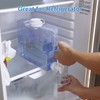 VIDETOL 3L Fridge Water Dispenser with Tap, 2 Pack Reusable