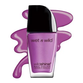 Wet n Wild Nail Color Wild Shine, Who Is Ultra Violet, 12.3 ml                                                                                        