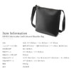 [Device] Ike Uncle Faux Leather Crossbody Shoulder Bag, Black