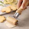 RoxNvm Rolling pin, 2 pieces dough roller, small and medium