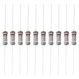 YOKIVE 100pcs Carbon Film Resistors 1W 10K Ohm 5% Tolerance Resistors for DIY Electronic Projects 4 Color Bands 10x3.5mm