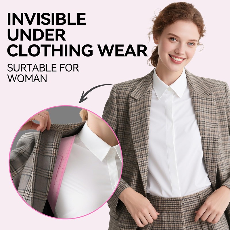 Posture Corrector For Women, Invisible & Breathable Upper Back Brace