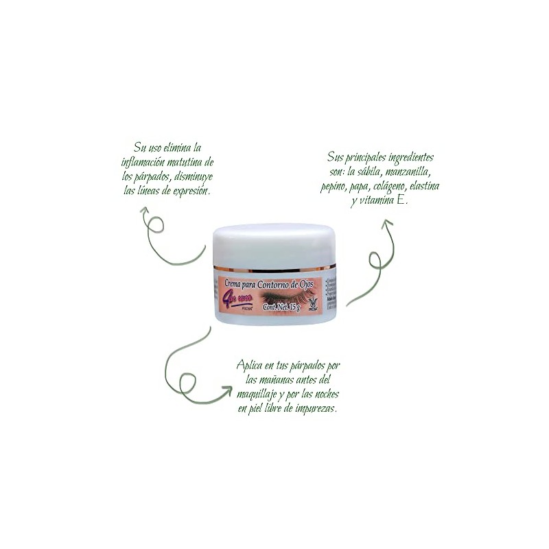 Prosa | 4 en uno Crema para contorno de ojos