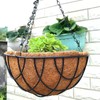 LAVZAN 8inch Replaceable Coco Liner for Hanging Basket Coco Liner