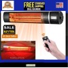 KEY TEK Wall Mounted Patio Heater Outdoor Electric Infrared 1500w