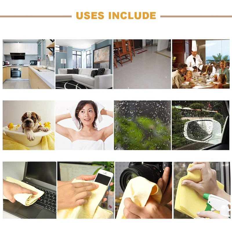 Premium Chamois Drying Cloth Car Drying Towel 26" x 15"