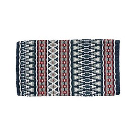 Tough1 Sedona Wool Saddle Blanket Seafoam