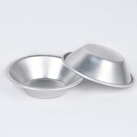 WUWFKUI エッグタルト型 20個 小さなパイタルト デザート型