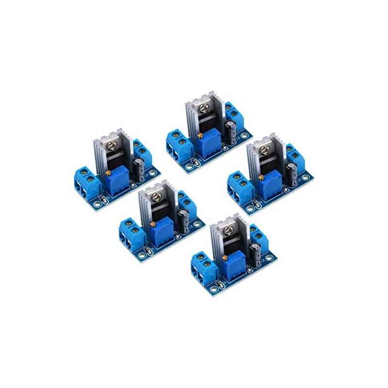 TECNOIOT LM317 DC-DC Converter Adjustable Linear Regulator Step Down Circuit