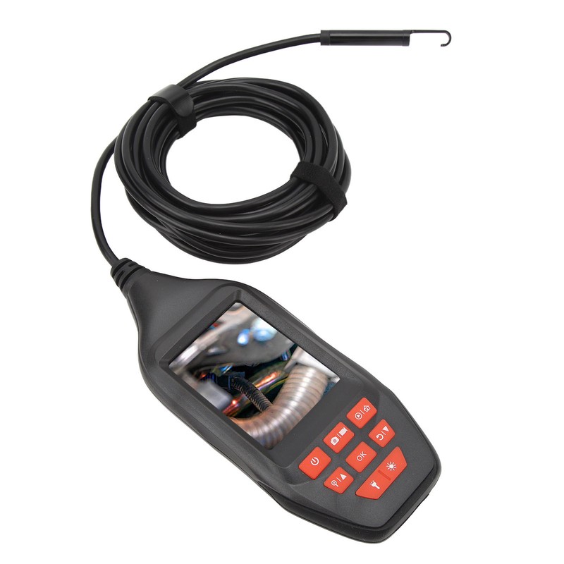 Endoscope Camera 3in LCD Display 1080P Inspection Camera Bending Borescope