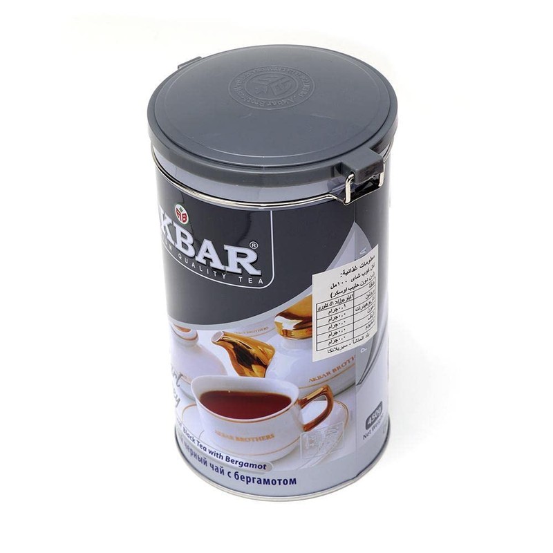 Akbar Premium Quality Tea Earl Grey Medium Leaf Black Tea