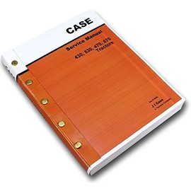 Case 430 530 470 570 Tractor Service Repair Manual Shop Book Overhaul