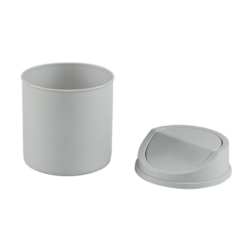 Knifefish 2 L Mini Trash Can with Lid, Desktop Mini