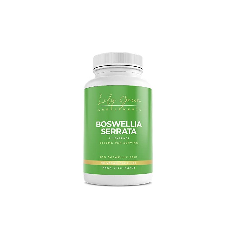 Lily Green | Boswellia Serrata 3360mg per Serving | 90