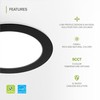 ASD 6 Pack LED Recessed Lighting 6 Inch 15W, 5