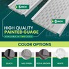 LEAF4GO DIY 6" Gutter Covers System for Leaf Protection Featuring