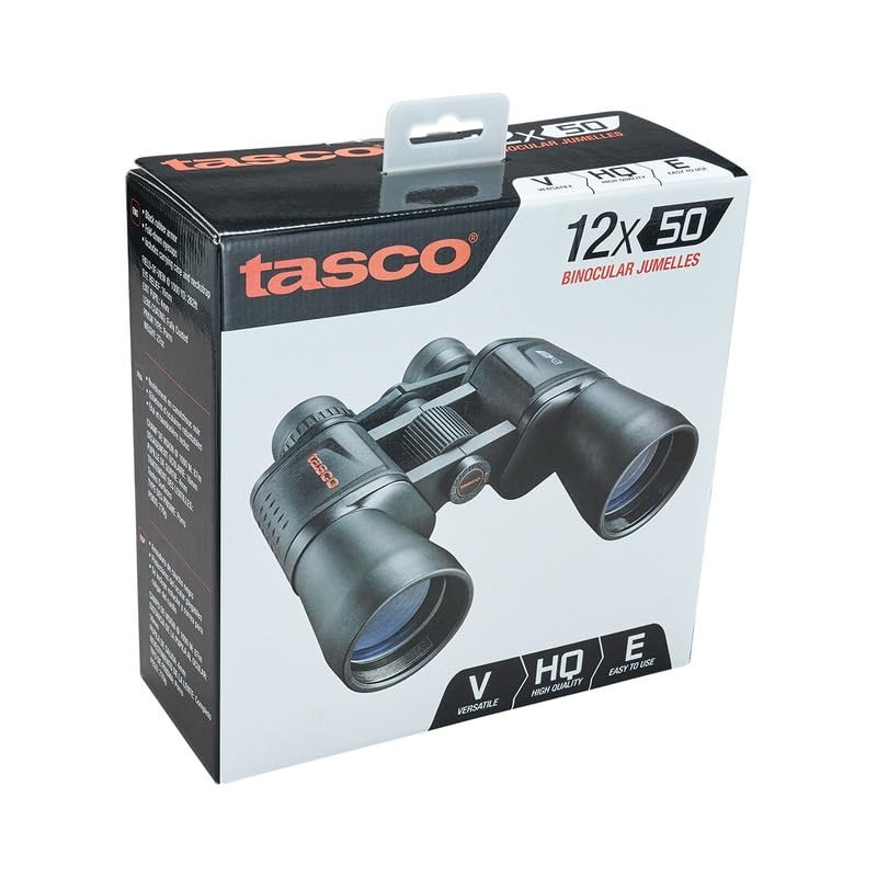 Tasco TAS170125-BRK Essentials Binoculars 12x50 , Black