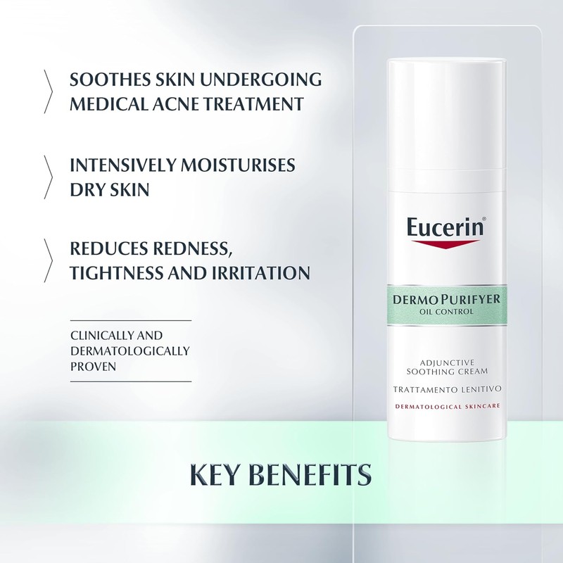 Dermopurifyer Oil Control Adjunctive Soothing Cream - 50ml
