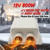 Car Heater Kit 12V 800W, MACHSWON High Power 5 Second