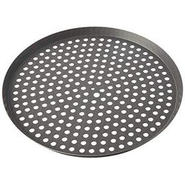 Lloyd Pans Kitchenware 14 Inch Perforated Pizza Cutter Pan - PSTK