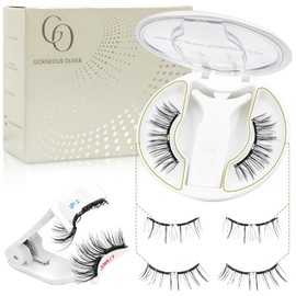Juego de Pestañas Postizas Magnéticas Tecnología de Banda Magnética Rápida y Cómoda Reutilizables, Impermeables y Ligeras Ideales para looks...       