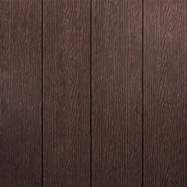 Plastic Development Group 130-Gallon Weather-Resistant Resin Outdoor Patio Storage Deck Box with Soft-Close Lid, Java