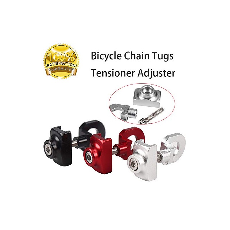 2 PCS Bike Chain Tensioner Adjuster Tugs Bicycle Chain Bolt