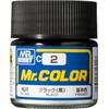 GSI Creos Mr. Color Black Gloss 10ml Model Paint C2