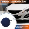 ACROPIX Front Right Passenger Side Car Bumper Tow Hook Cover