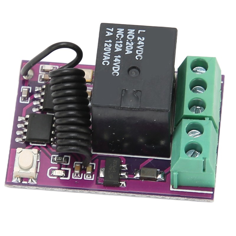 Wireless Remote Control Switch Relay 20A Wireless Relay with Remote