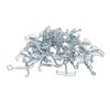 50Pcs Flat Jaw Pinchcocks Stainless Steel Strong Clamping Rustproof Latex