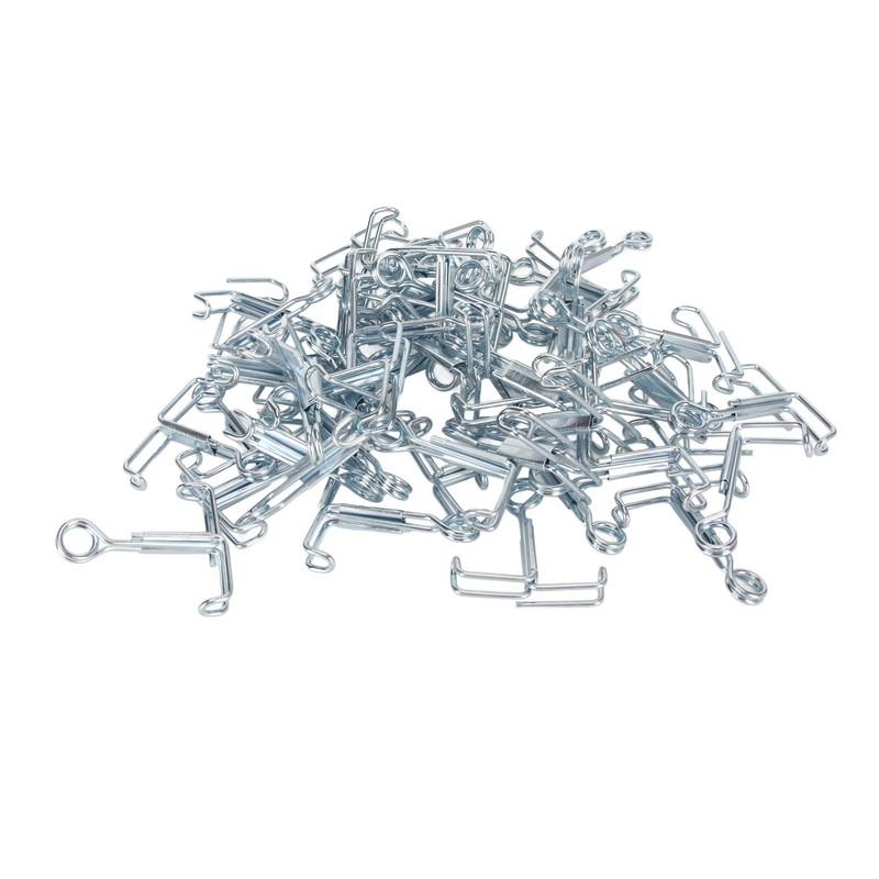 50Pcs Flat Jaw Pinchcocks Stainless Steel Strong Clamping Rustproof Latex