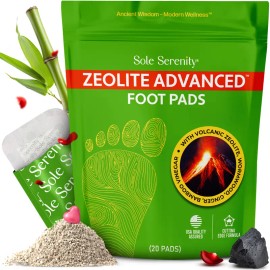 Herbal Foot Detox Patches for Overnight Use, Deep Cleansing Foot Pads with Ginger Root & Wormwood, Supports Relaxation, Detox & Foot Wellness