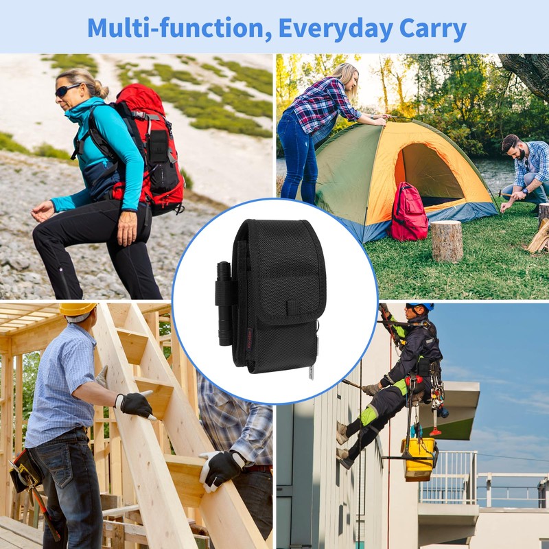 KENOBE E Multitool Case, Holster with Multiple Pockets Compatible with