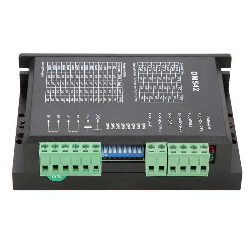 DM542 2-phase Stepper Motor Driver 57/86 Series Stepping Motor Driver