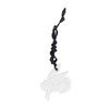 5Pcs Chew Necklace Food Grade Silicone Chewing Pendant for Toddlers