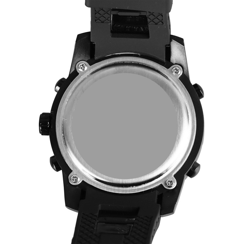 Men Digital Sports Watch Dual Dial Dual Time Display 50m