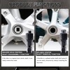 Fuaynlk Bicycle Crank Puller for Square Taper and Splined Crank