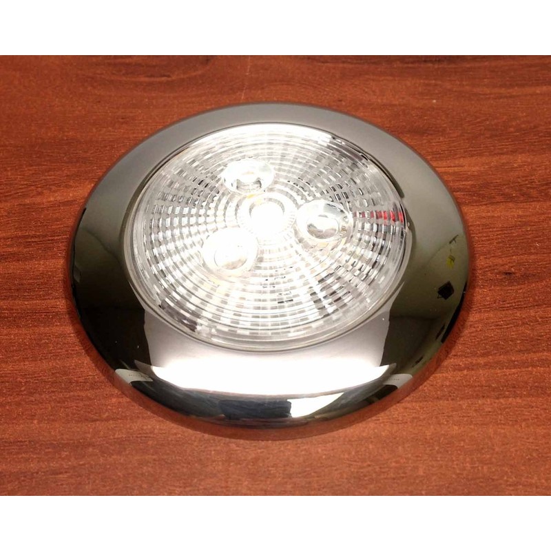 Marine Boat Bright Slim LED Ceiling Light SS304 PC Lens