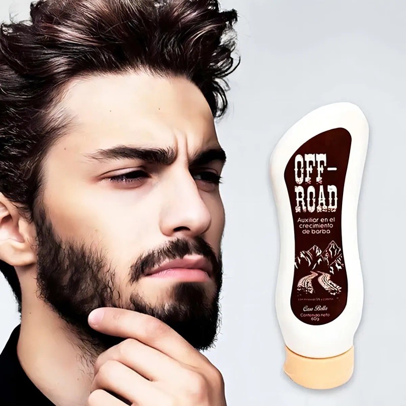 Bálsamo Crecimiento Barba 4x4 Off Road 60g Vegano Libre Parabenos