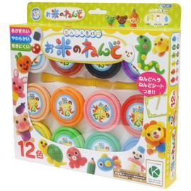 銀鳥産業 ギンポー お米のねんど 12色 A-NRD12ZF